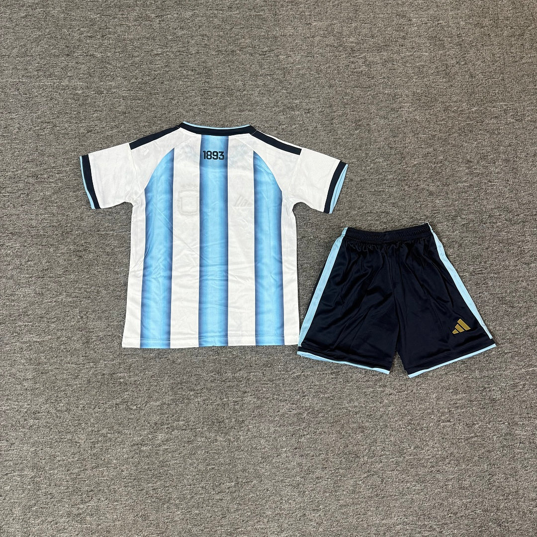 Argentina 2026 Home Kids Football Kit - Back