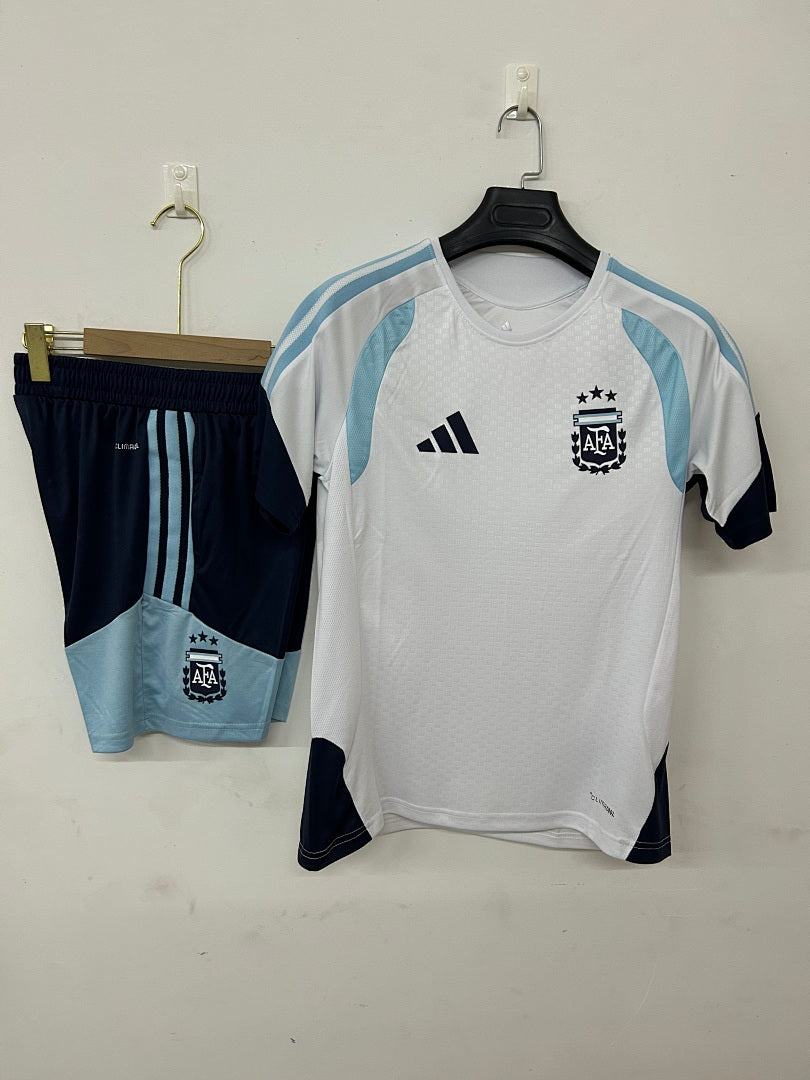 Argentina White Short-Sleeve Training Kit 2026/27