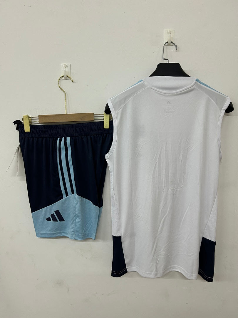 Argentina White Sleeveless Training Kit 2026/27 - view 2