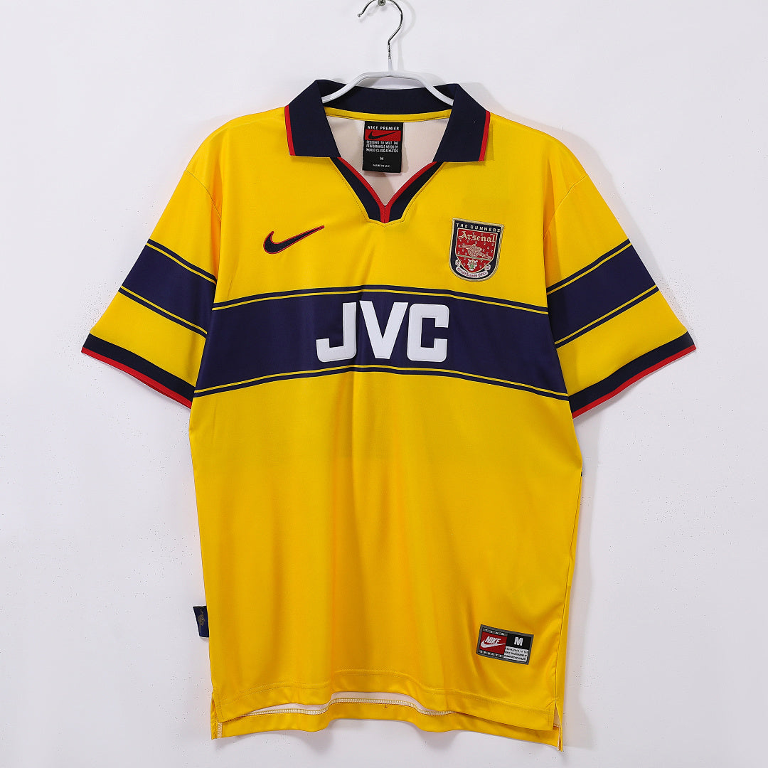 Arsenal 1997/99 Away Retro Jersey - Front