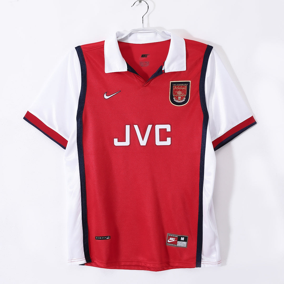 Arsenal 1998/99 Home Retro Jersey - Front