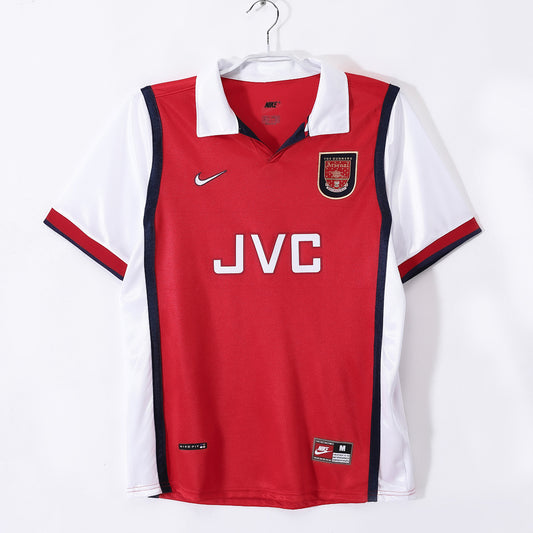 Arsenal 1998/99 Home Retro Jersey - Front