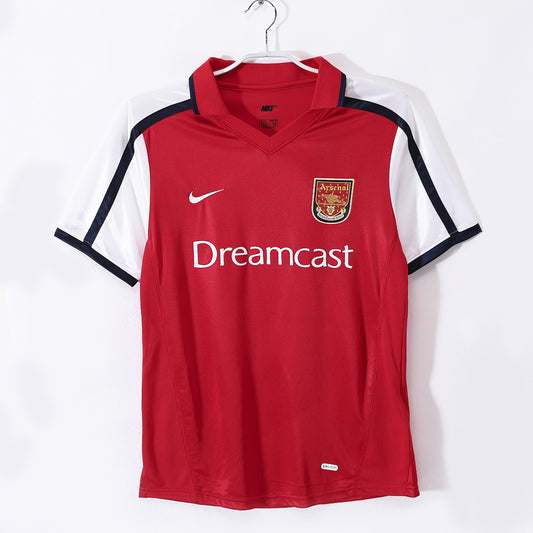 Arsenal 2001/02 Home Retro Jersey - Front