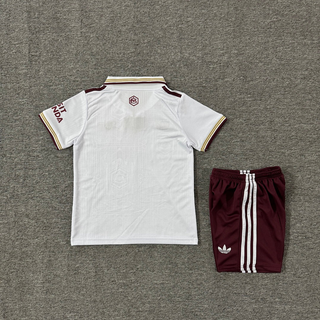 Arsenal 2025/26 Third Kids Football Kit - Back