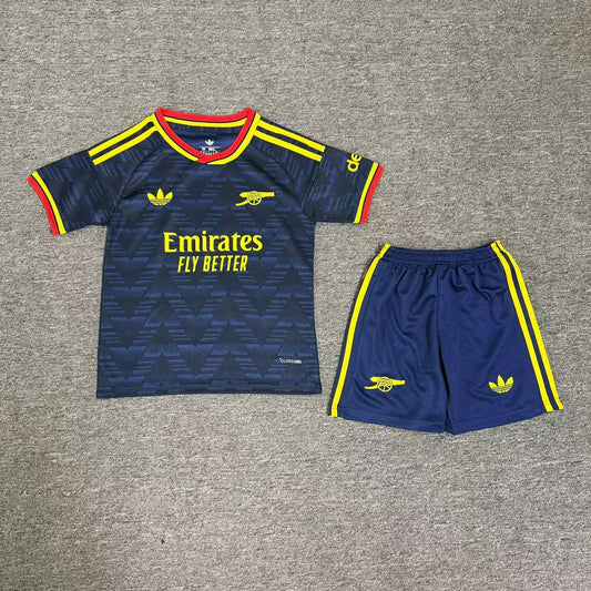 Arsenal 2026/27 Away Kids Football Kit - Front