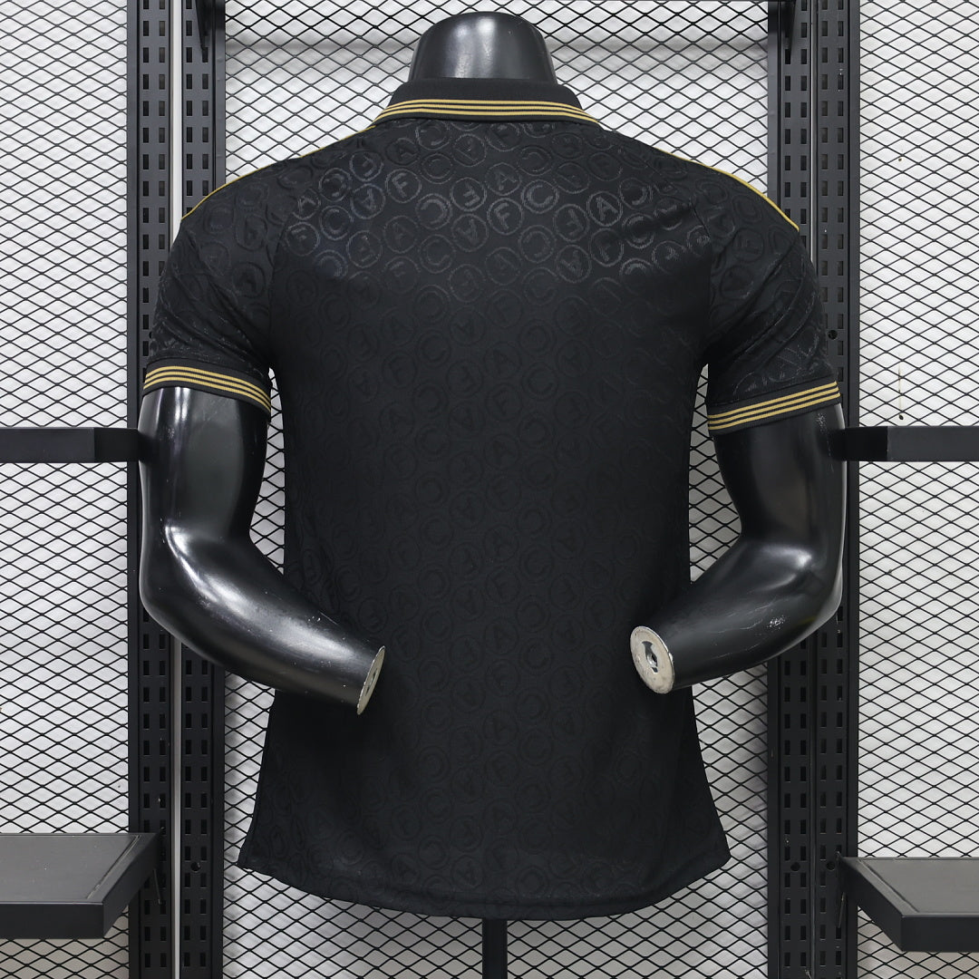 Arsenal 2026/27 Black Gold Special Edition Player Version Jersey - Back