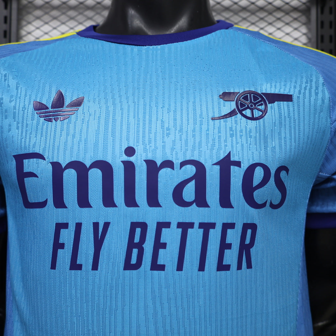 Arsenal 2026/27 Blue Goalkeeper Player Version Jersey - Detail 2