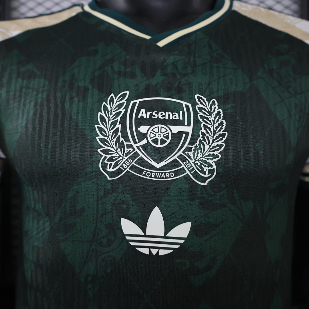 Arsenal 2026/27 Green Special Edition Player Version Jersey - Detail 1