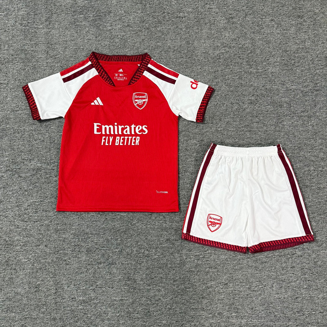 Arsenal 2026/27 Home Kids Football Kit Kids Version - Front