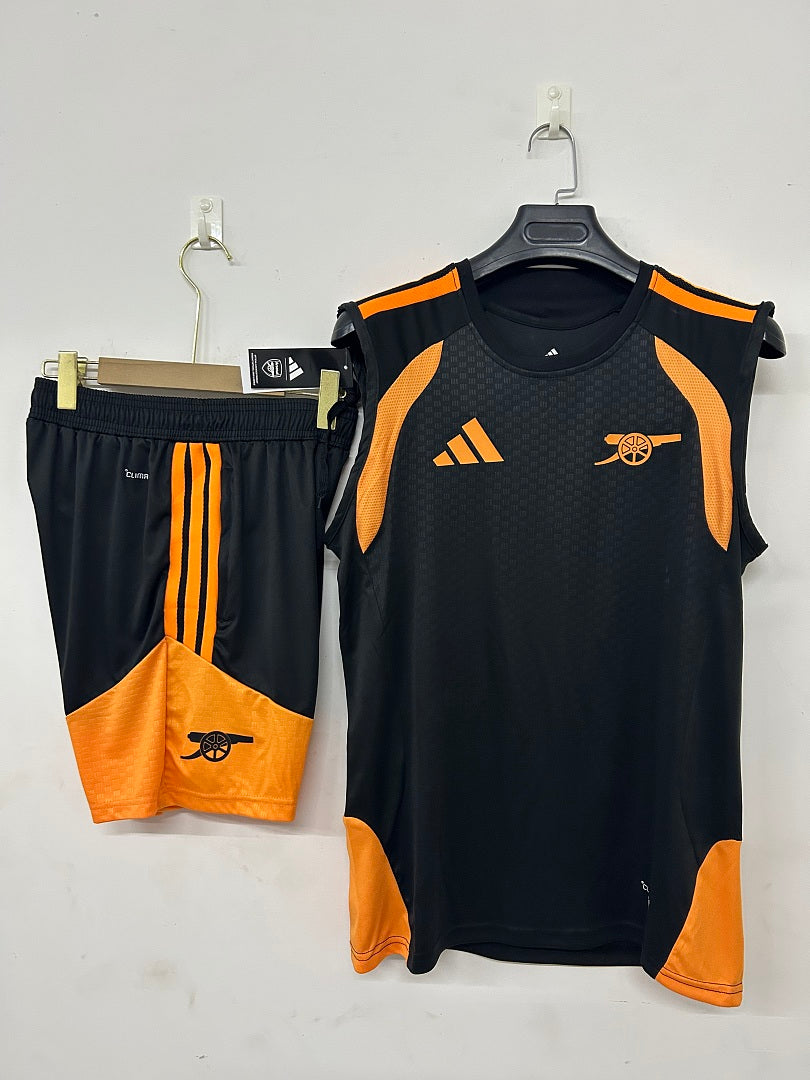 Arsenal Black Sleeveless Training Kit 2026/27