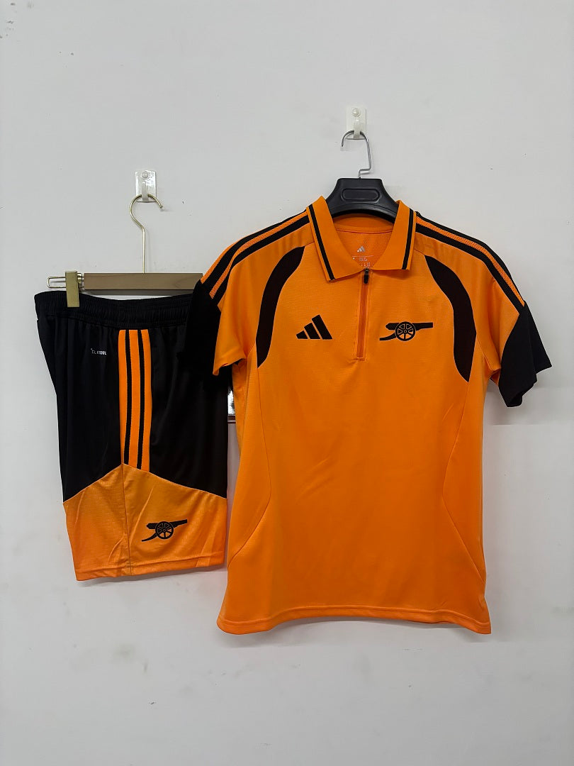 Arsenal Orange Polo Training Set 2026/27