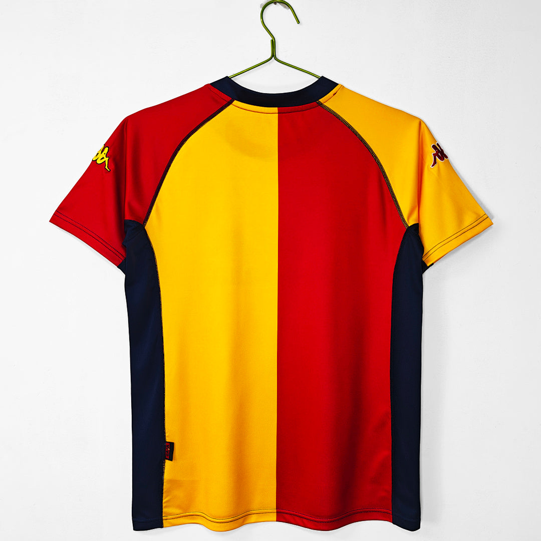 AS Roma 2000/01 Home Retro Jersey - Back