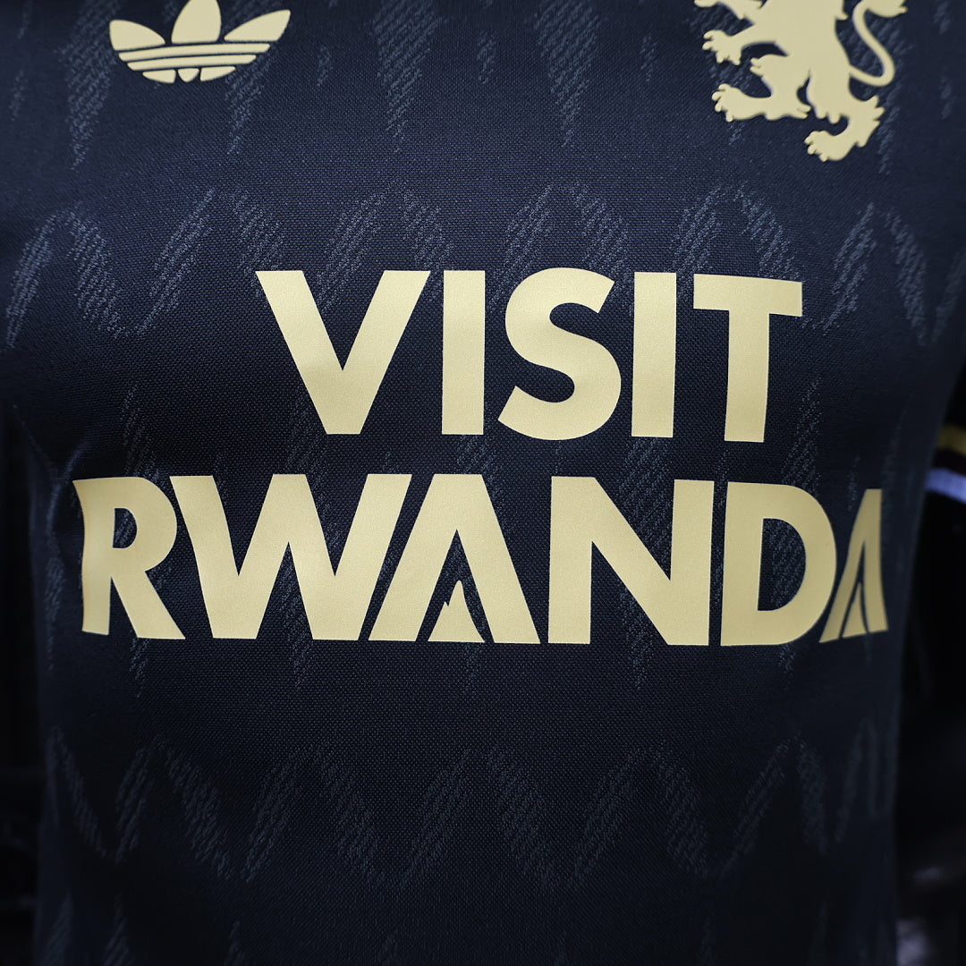 Aston Villa 2026/27 Away Player Version Jersey - Detail 2