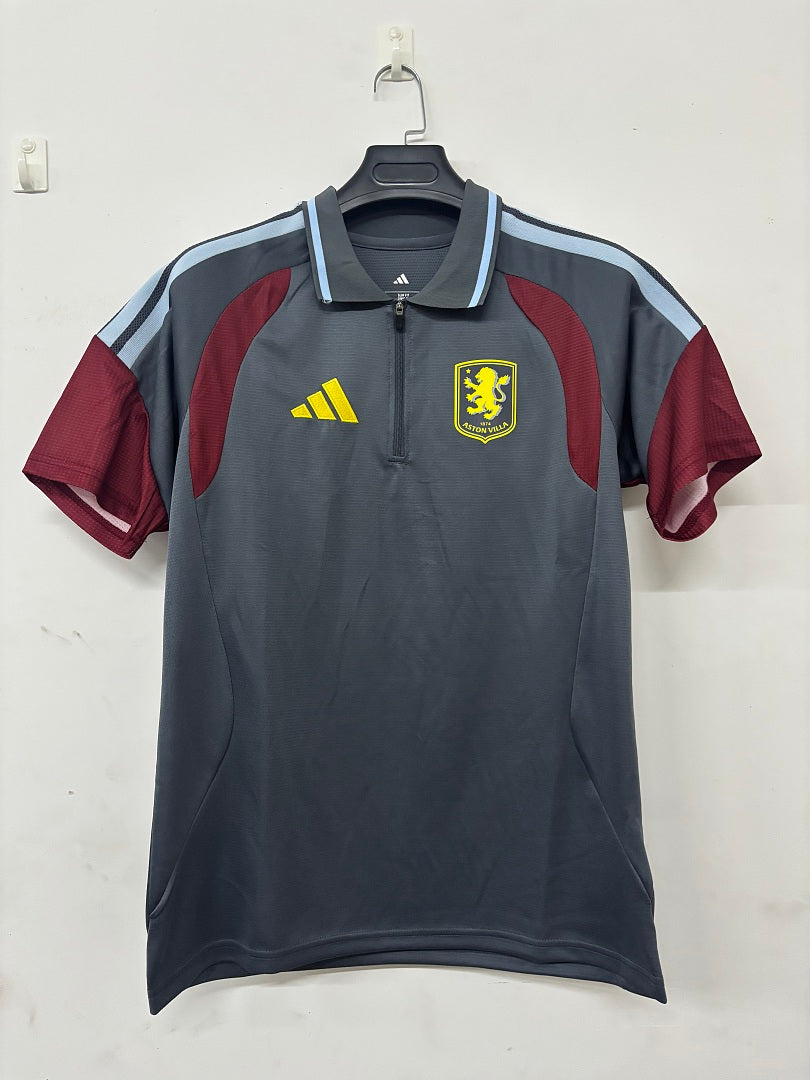 Aston Villa Dark Grey Polo Training Set 2026/27 - view 3