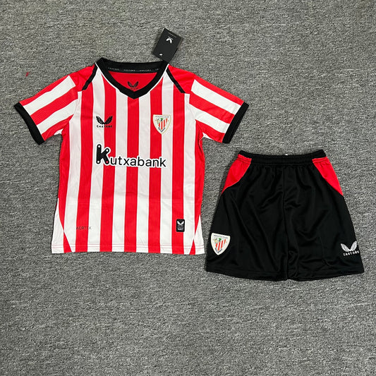 Athletic Bilbao 2026/27 Home Kids Football Kit Kids Version - Front