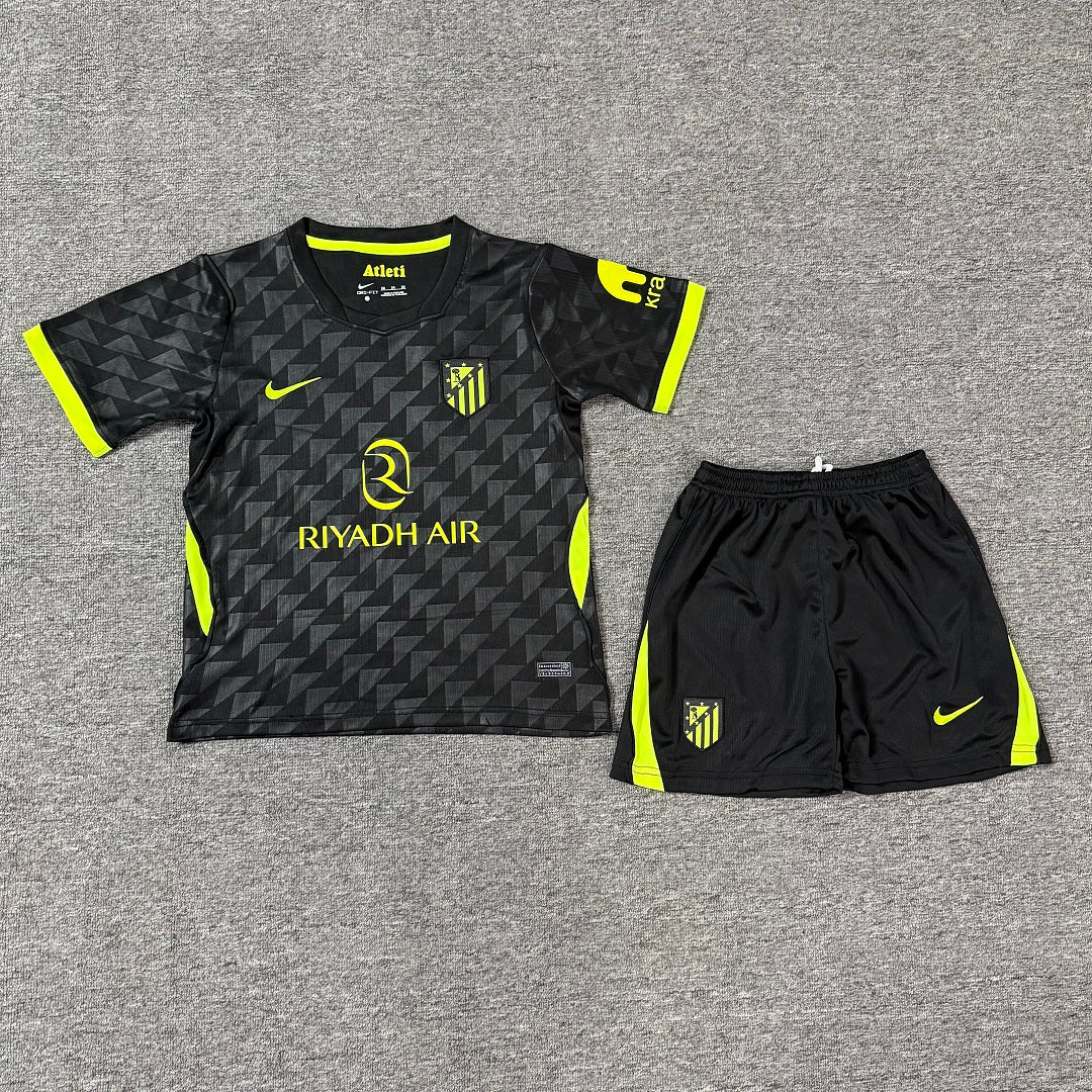 Atletico Madrid 2026/27 Away Kids Football Kit Kids Version - Front