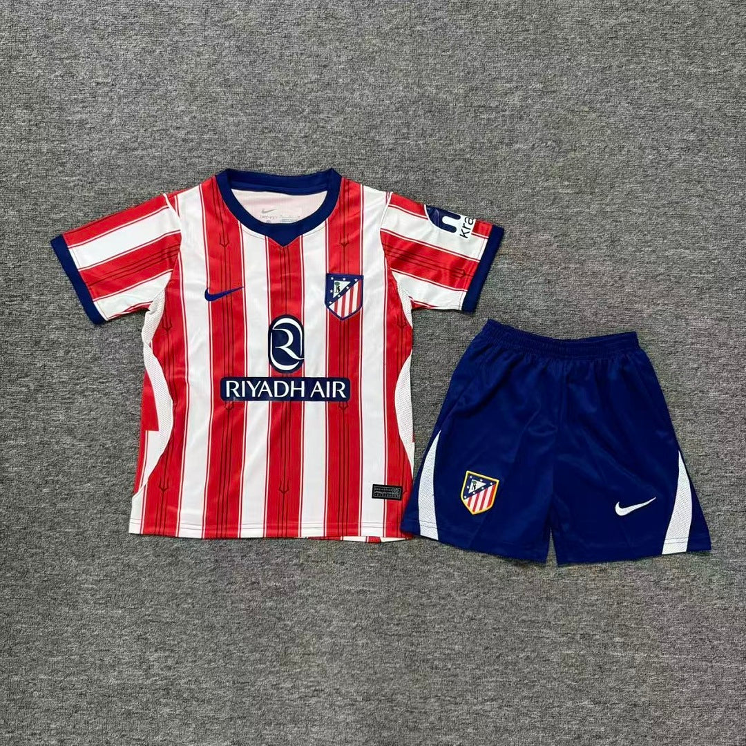 Atletico Madrid 2026/27 Home Kids Football Kit - Front