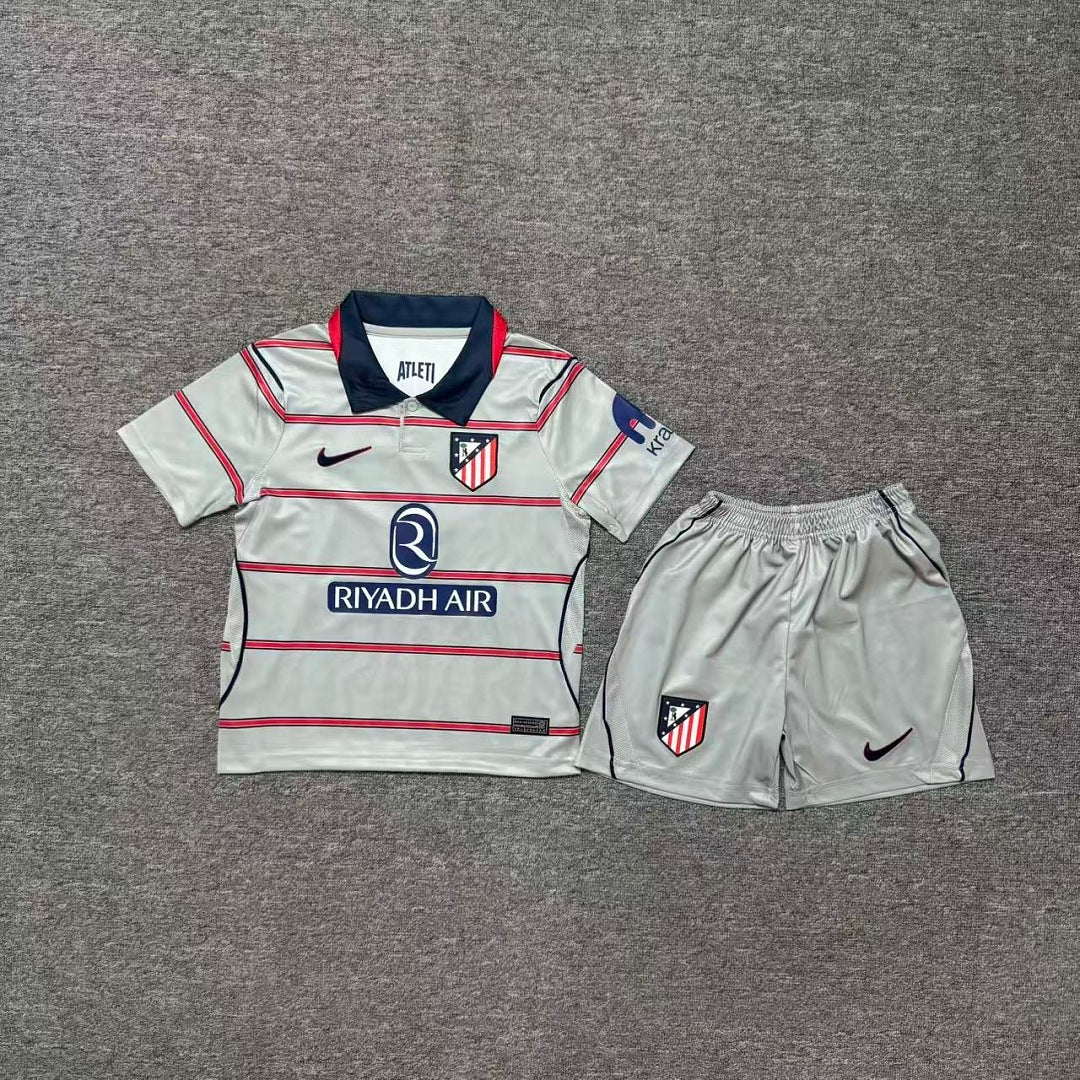 Atletico Madrid 2026/27 Third Kids Football Kit - Front