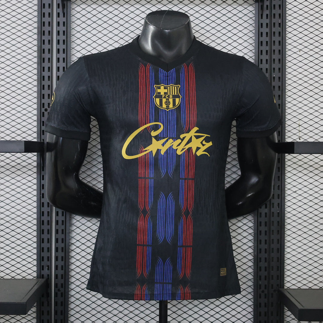 Barcelona 2026/27 Black Special Edition Player Version Jersey - Front