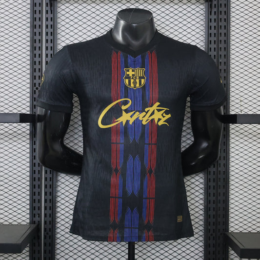Barcelona 2026/27 Black Special Edition Player Version Jersey - Front