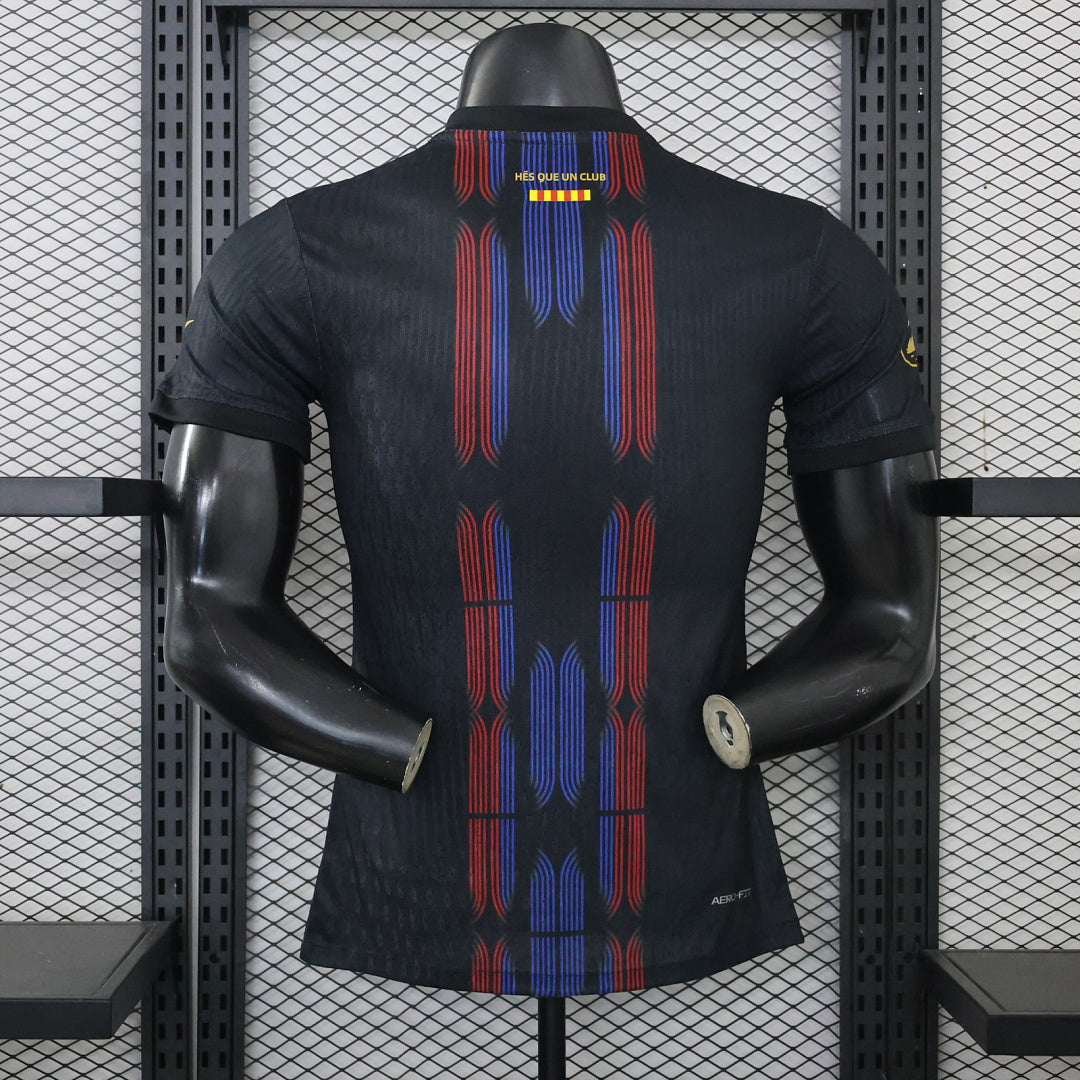 Barcelona 2026/27 Black Special Edition Player Version Jersey - Back