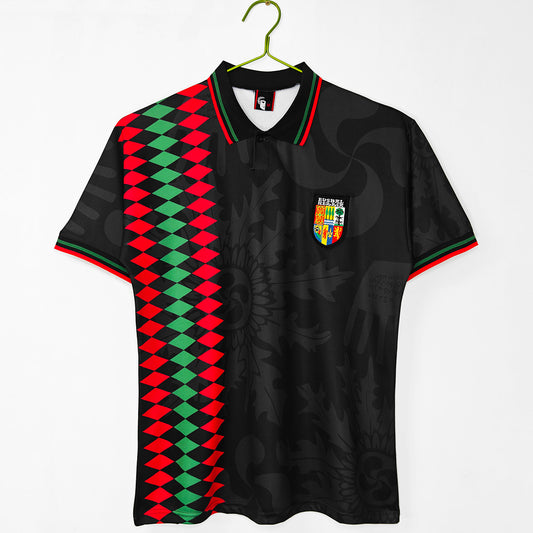 Basque Country 1994 Away Black Retro Jersey - Front