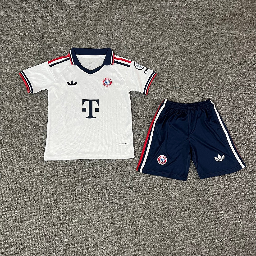 Bayern Munich 2026/27 Away Kids Football Kit - Front