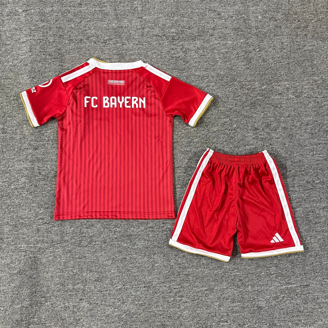 Bayern Munich 2026/27 Home Kids Football Kit Kids Version - Back