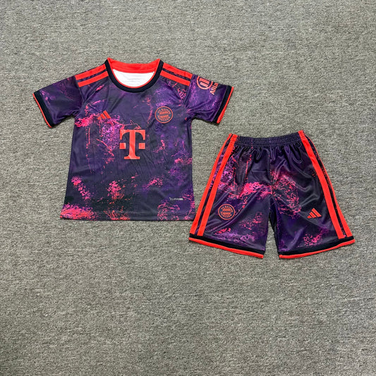 Bayern Munich 2026/27 Third Kids Football Kit - Front