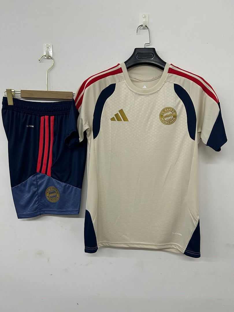 Bayern Munich Cream Short-Sleeve Training Kit 2026/27