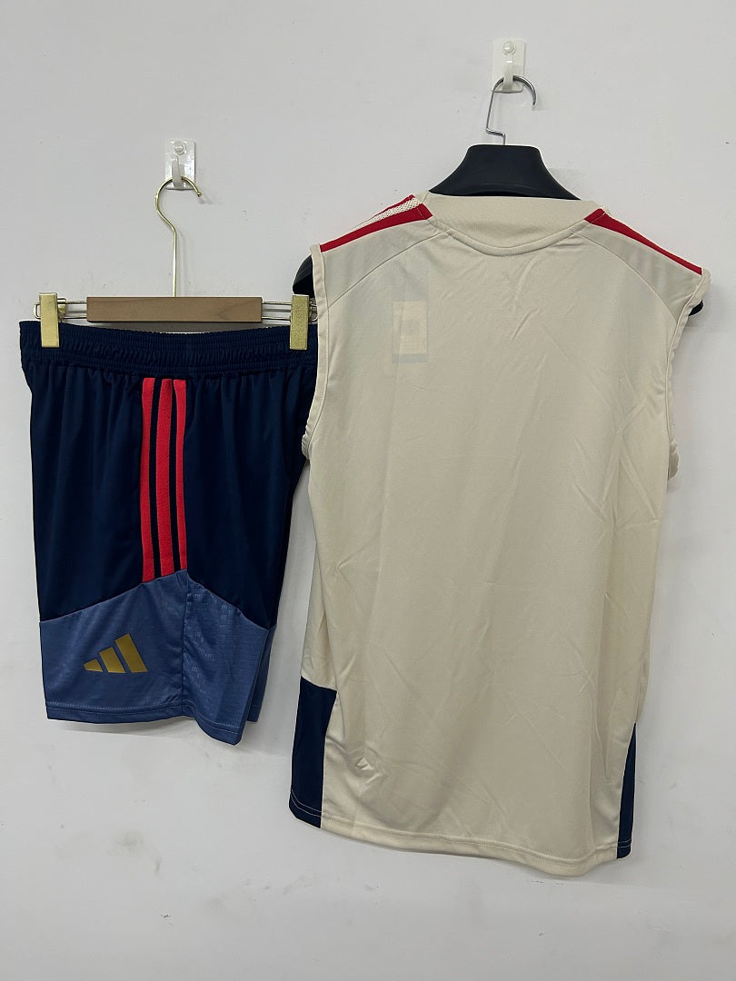 Bayern Munich Cream Sleeveless Training Kit 2026/27 - view 2