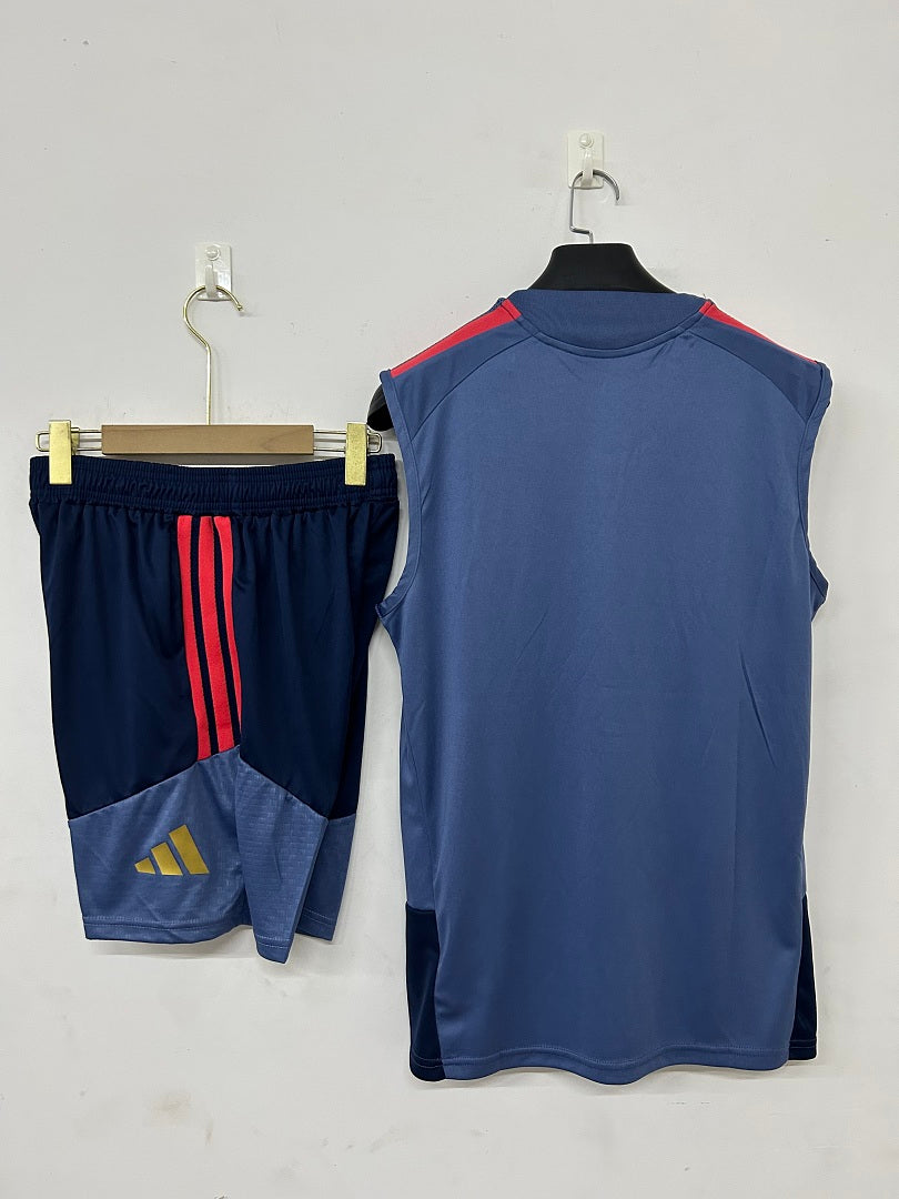 Bayern Munich Slate Blue Sleeveless Training Kit 2026/27 - view 2
