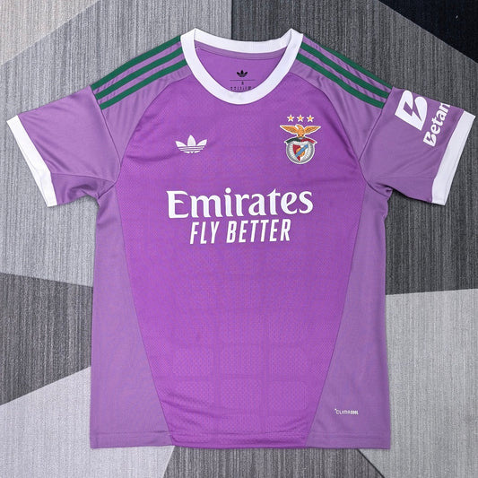 Benfica 2026/27 Purple Goalkeeper Fan Version Jersey - Front