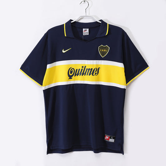 Boca Juniors 1996/97 Home Retro Jersey - Front