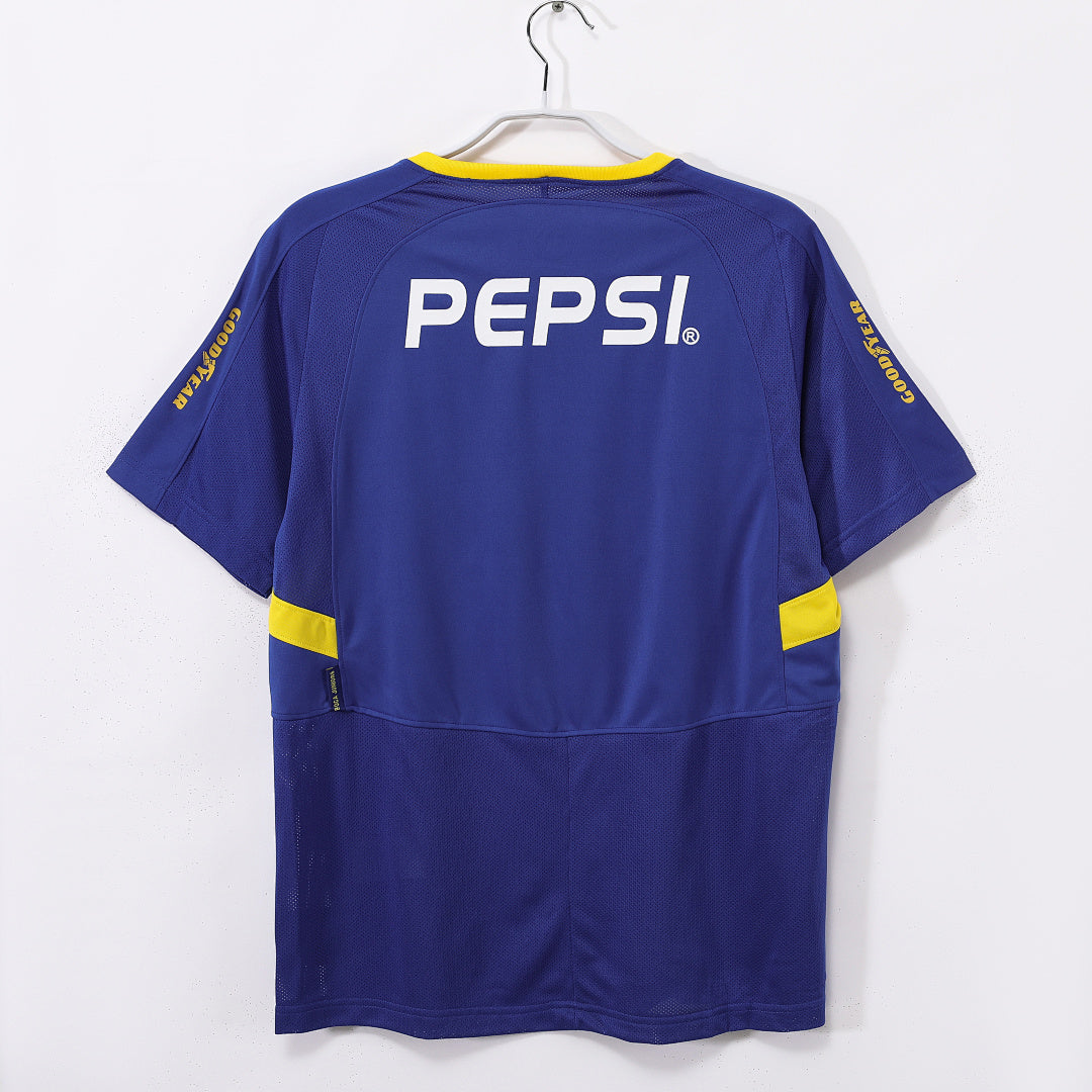 Boca Juniors 2003/04 Home Retro Jersey - Back