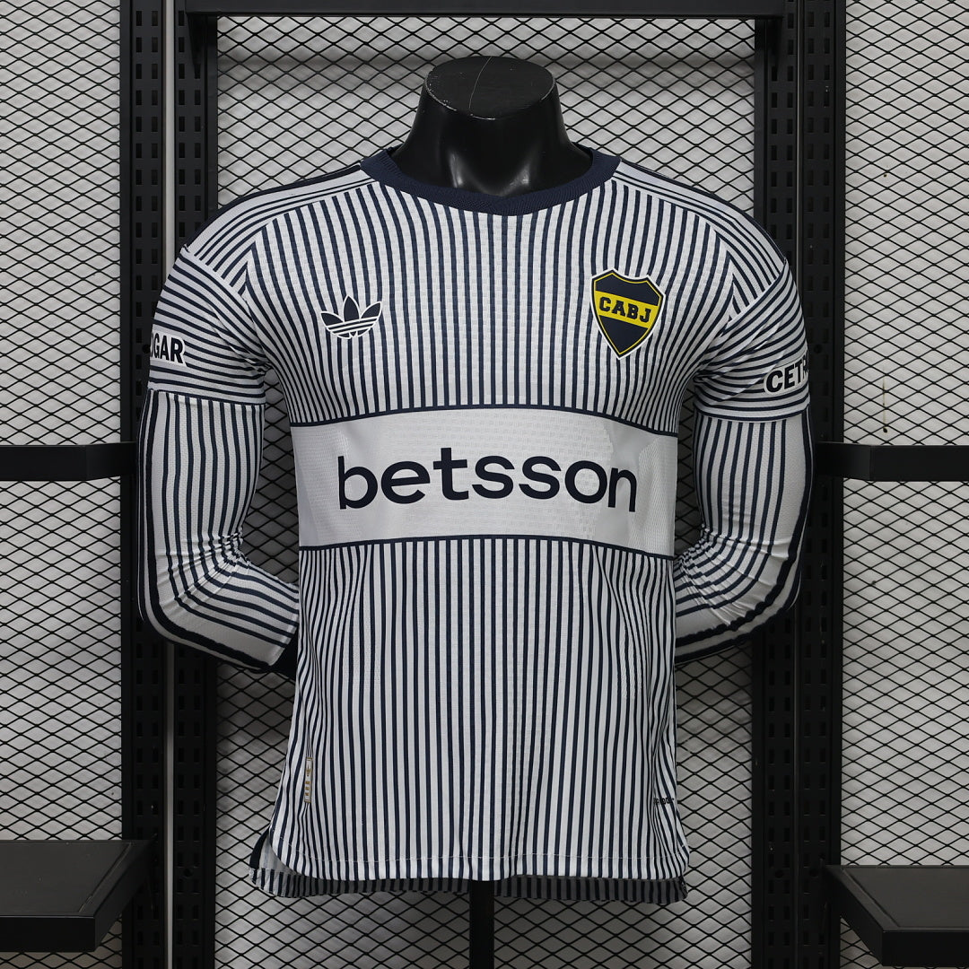 Boca Juniors 2026/27 Away Long Sleeve Player Version Jersey - Front