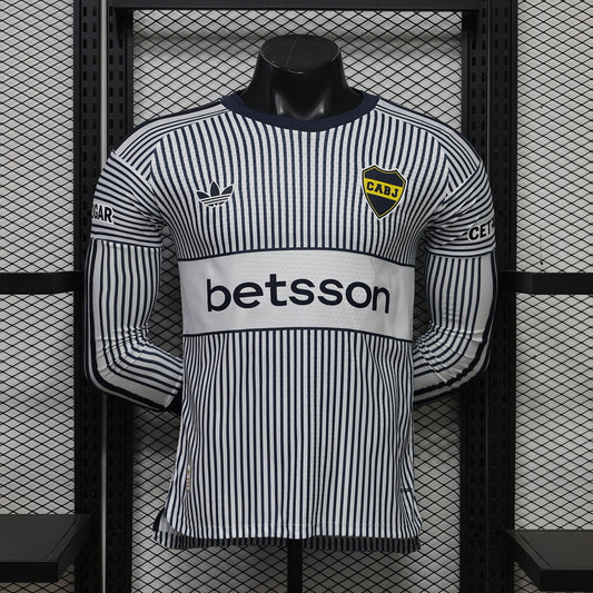 Boca Juniors 2026/27 Away Long Sleeve Player Version Jersey - Front