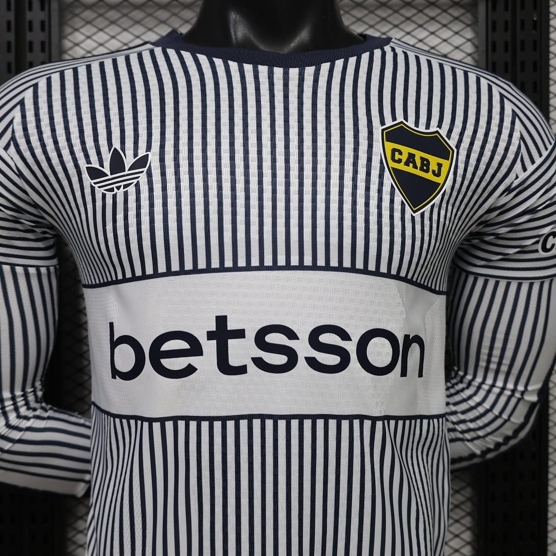 Boca Juniors 2026/27 Away Long Sleeve Player Version Jersey - Detail 1