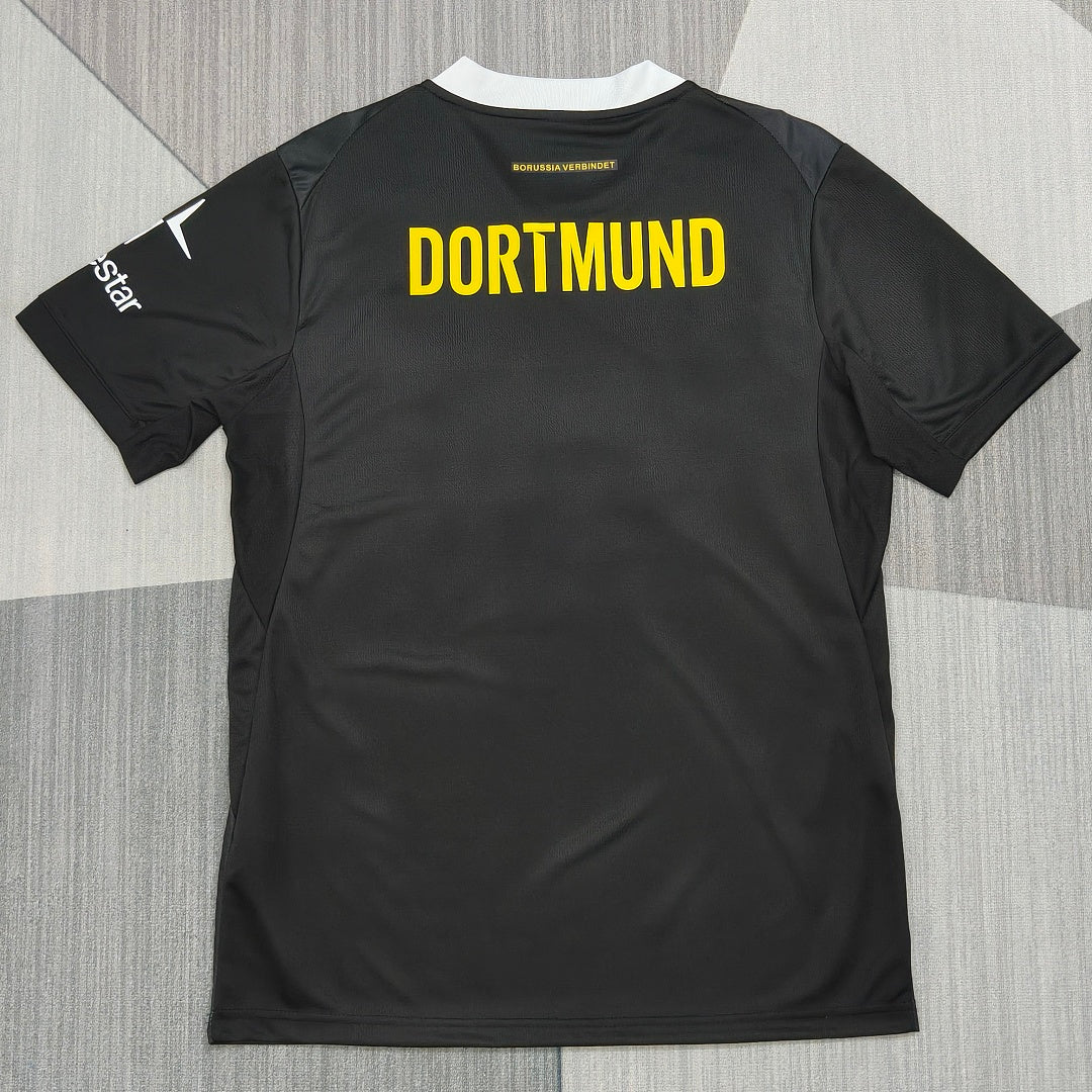 Borussia Dortmund 2026/27 Away Black Fan Version Jersey - Back