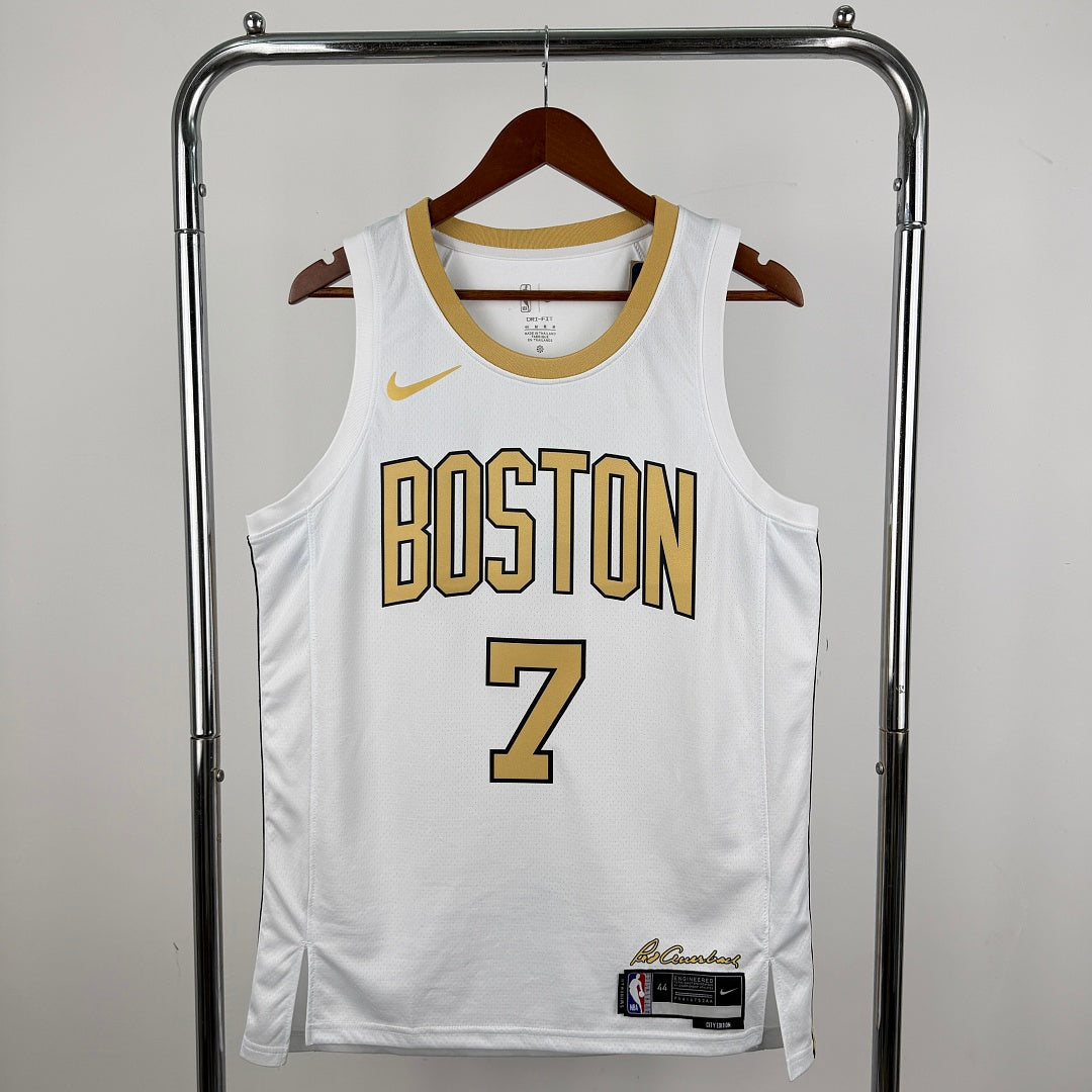 Boston Celtics Jaylen Brown #7 City Edition Jersey 2025/26
