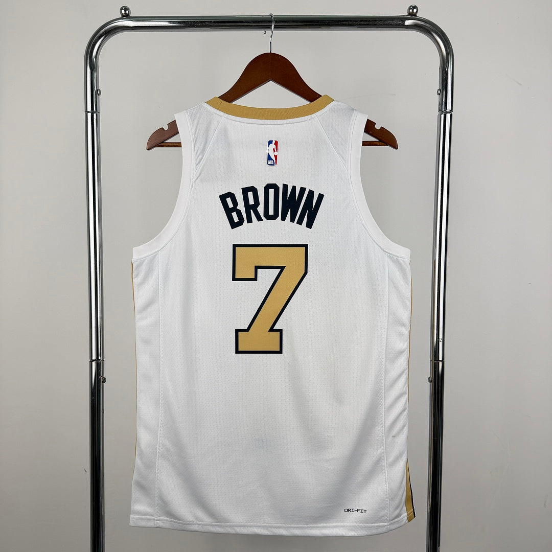 Boston Celtics Jaylen Brown #7 City Edition Jersey 2025/26 - view 2