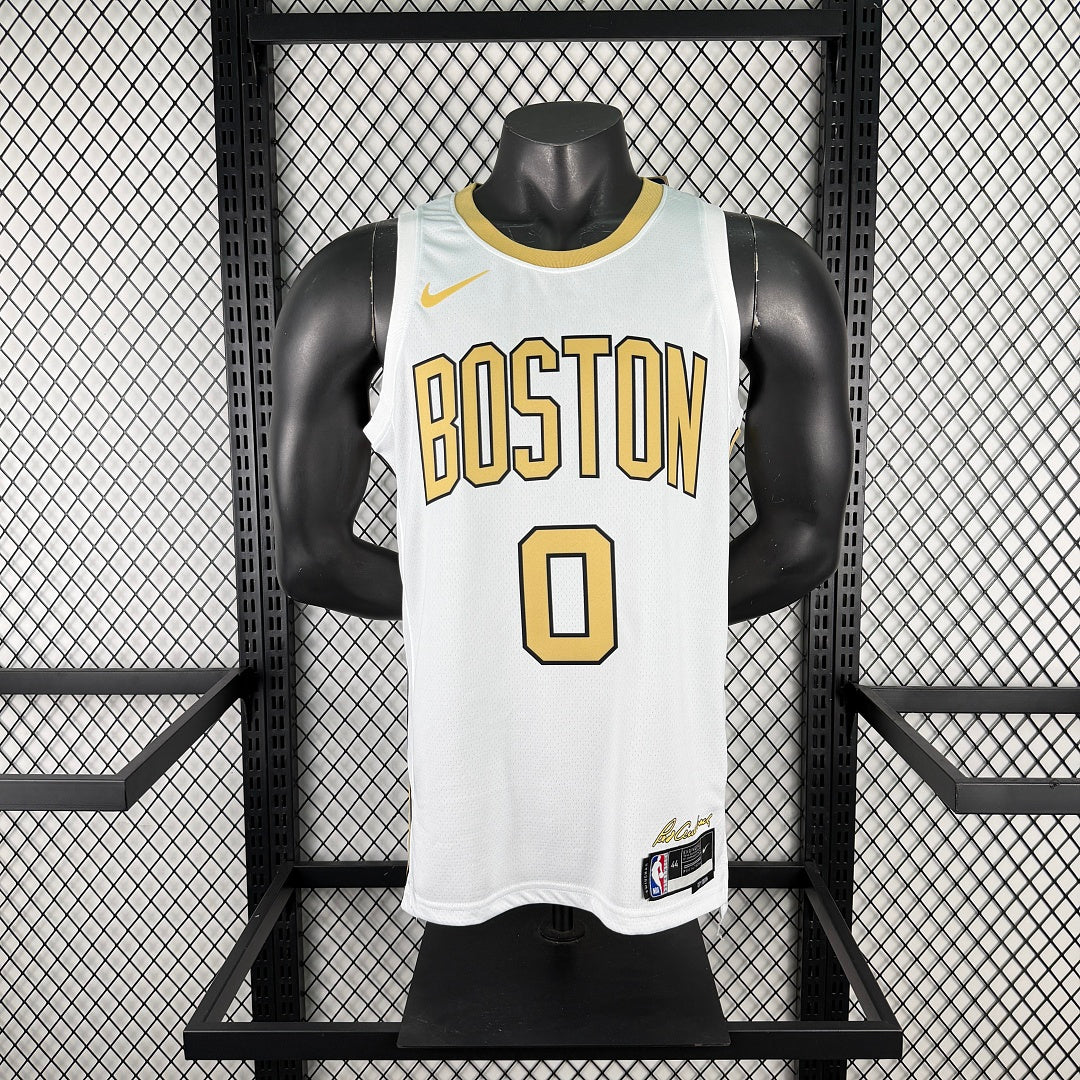 Boston Celtics Jayson Tatum #0 City Edition Jersey 2025/26 - view 3