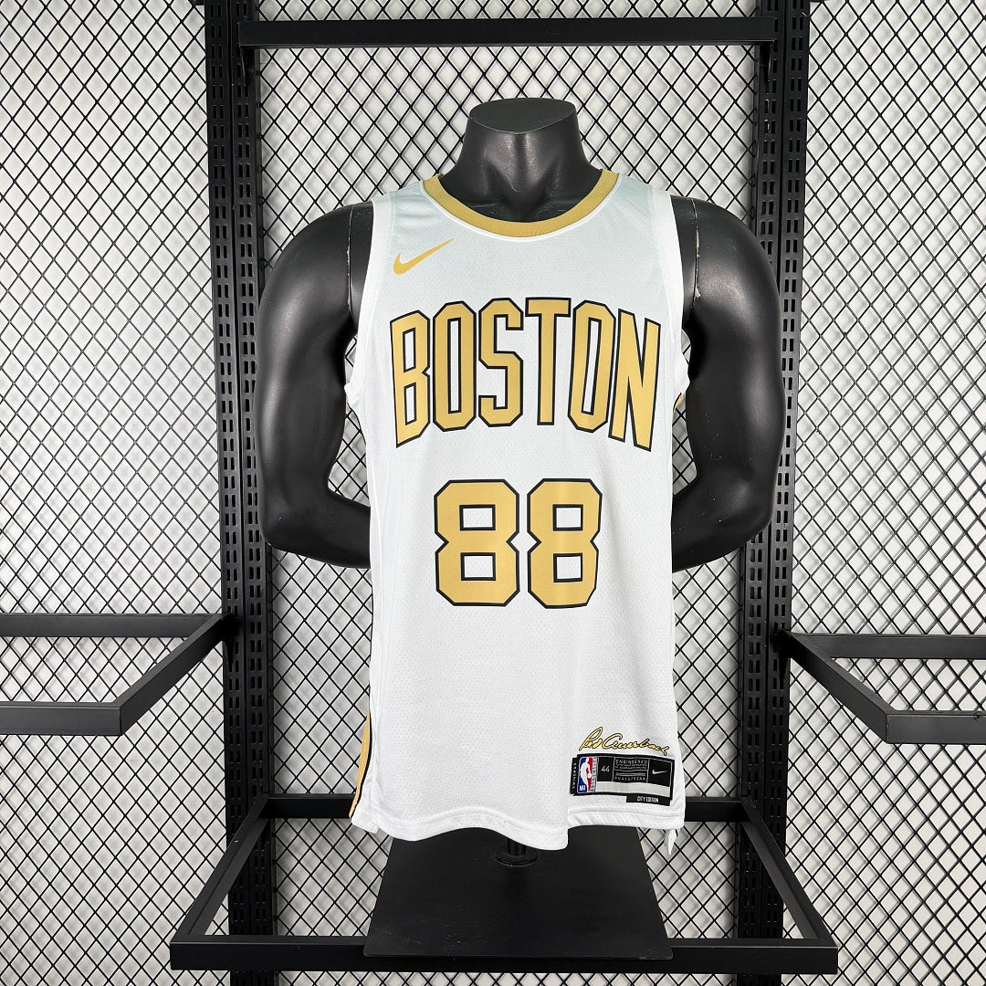 Boston Celtics Neemias Queta #88 City Edition Jersey 2025/26 - view 3