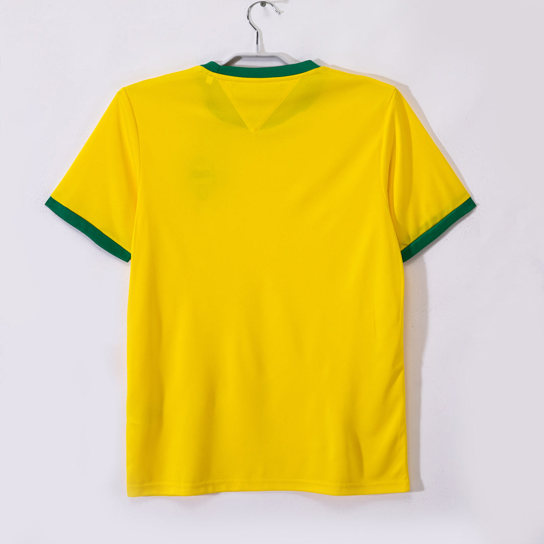 Brazil 1970 Home Retro Jersey - Back