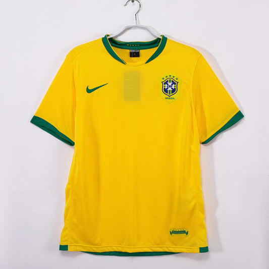 Brazil 2006 Home Retro Jersey - Front