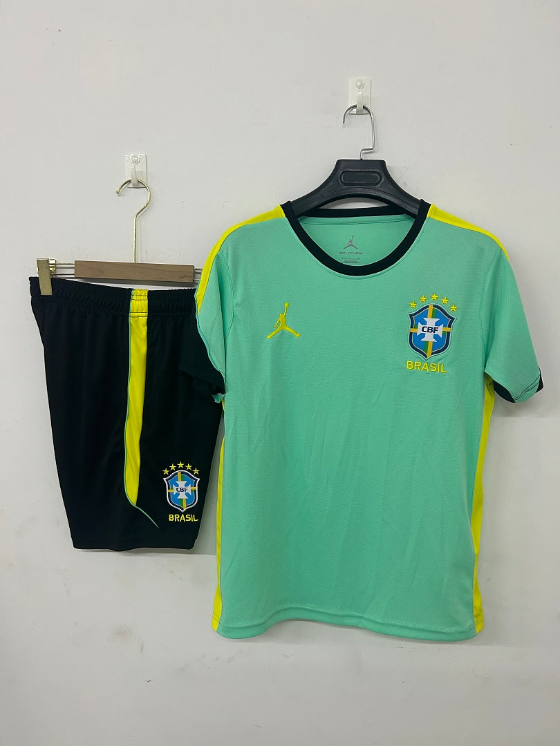Brazil Green Short-Sleeve Training Kit 2026/27