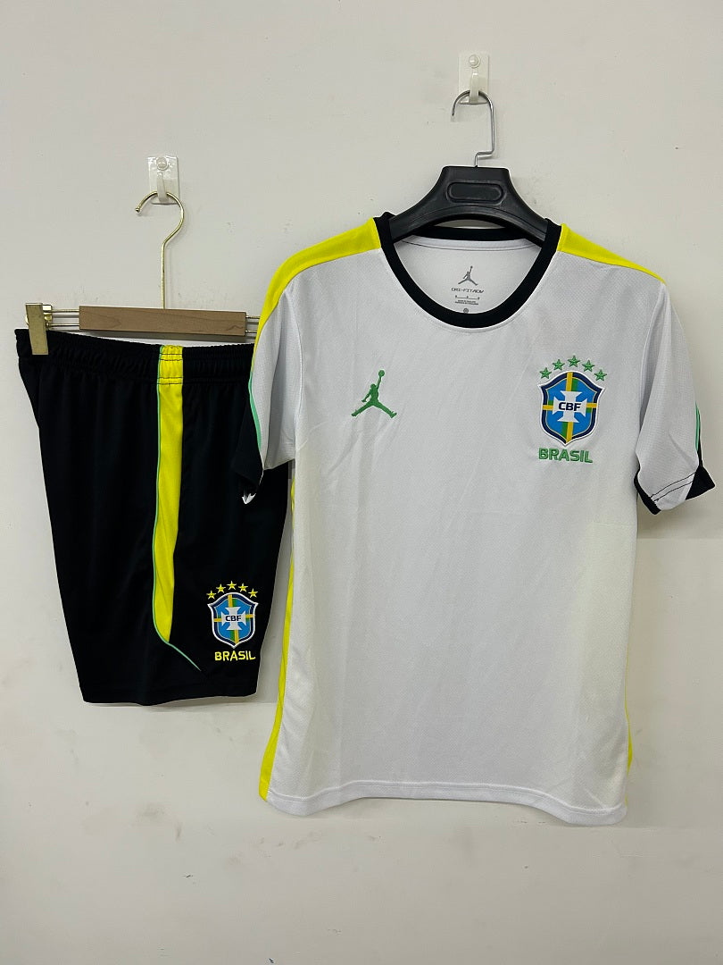 Brazil White Short-Sleeve Training Kit 2026/27