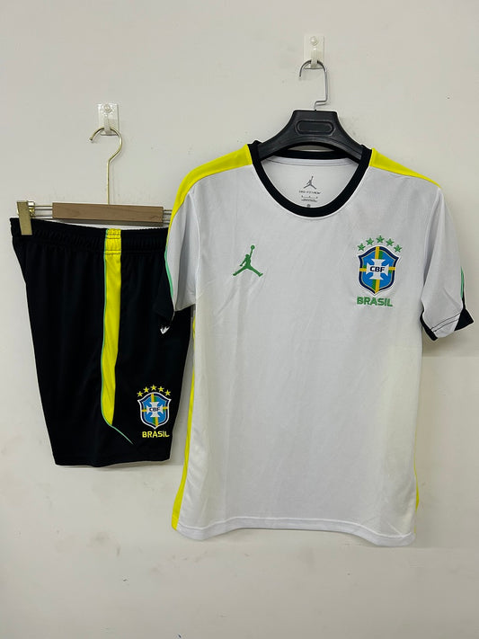 Brazil White Short-Sleeve Training Kit 2026/27