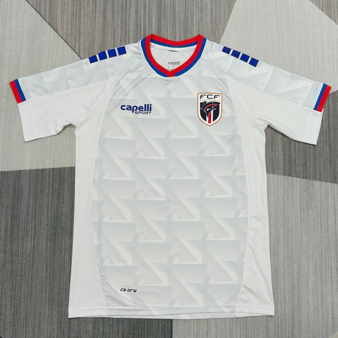 Cape Verde 2026/27 Away White Fan Version Jersey - Front