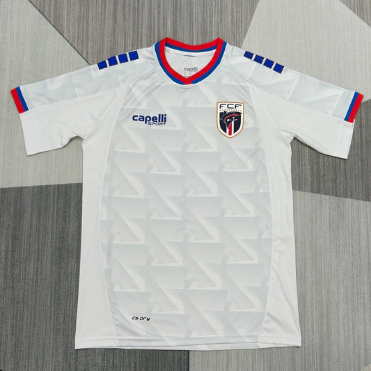 Cape Verde 2026/27 Away White Fan Version Jersey - Front